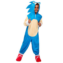 Rubie's Jungen Sonic    bergro   es Jumpsuit-Kost   m, wie abgebildet, Gr      e M, US