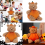 Kürbis-Bär Plüsch Kurzplüsch Teddybär Plüschpuppe Weihnachtsgeschenke 9