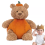 Kürbis-Bär Plüsch Kurzplüsch Teddybär Plüschpuppe Weihnachtsgeschenke 4