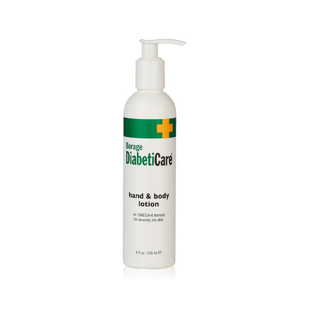 ShiKai Borage DiabetiCare Omega-6 Hand & Body Lotion For Dry Skin 238mL | Moisturizing for Dry Skin, Nourishing Formula for Diabetic Skin Care