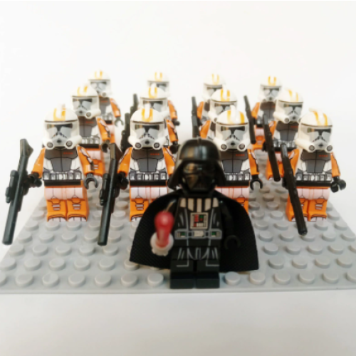 (25) Star Wars Clone Troopers Rex Minifigures Set