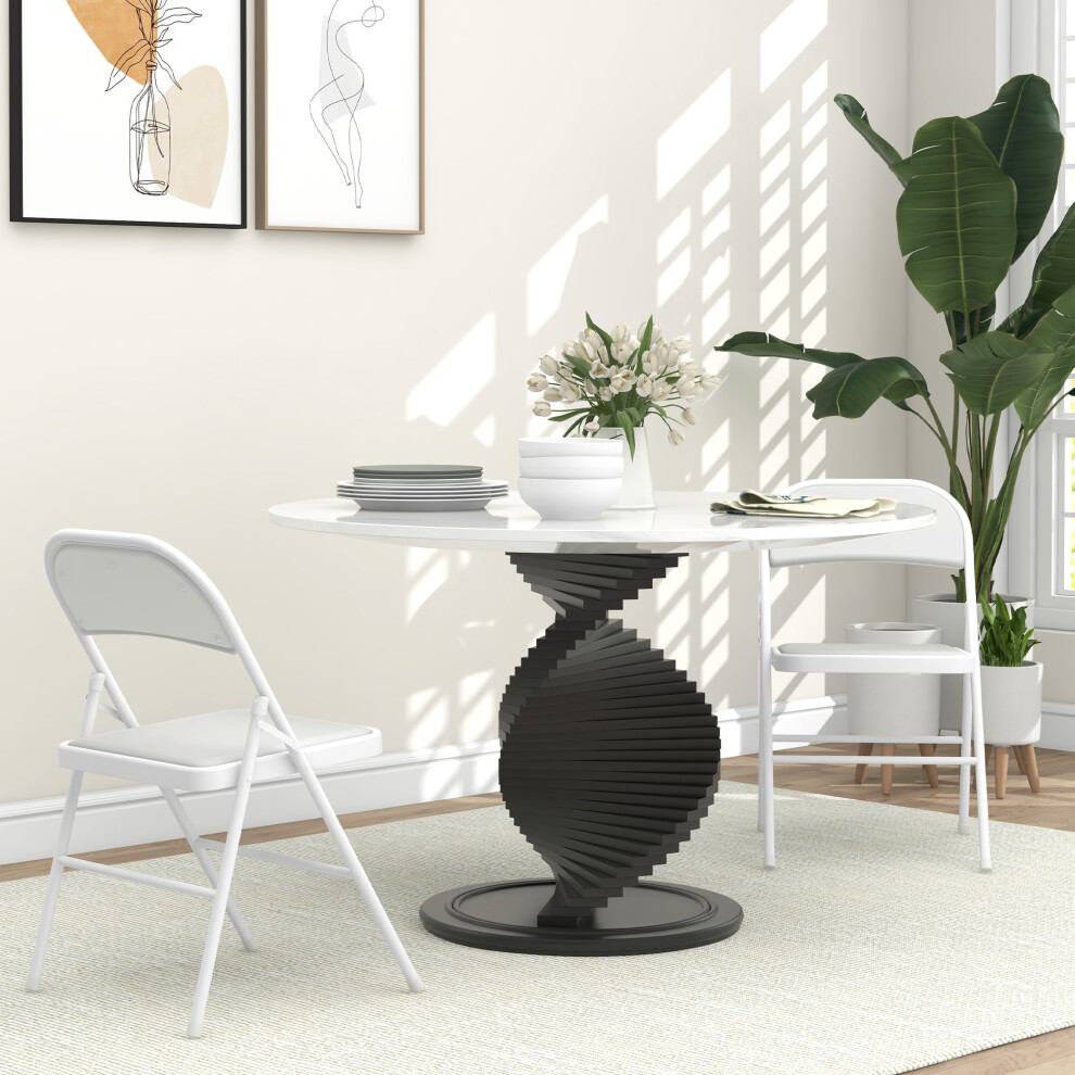 Rackhams White Set Of Two Cushioned Folding Chairs - Image 6