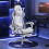 Vinsetto Vinsetto Racing Style Gaming Chair with Reclining Function Footrest, Grey 1