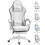 Vinsetto Vinsetto Racing Style Gaming Chair with Reclining Function Footrest, Grey 8