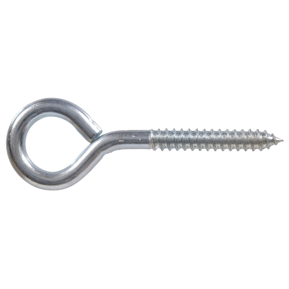 Hardware Essentials 321166 Lag Thread Screw Eye Zinc (1/2"" X 8"")-image-OPC-PFMQMBN-NEW