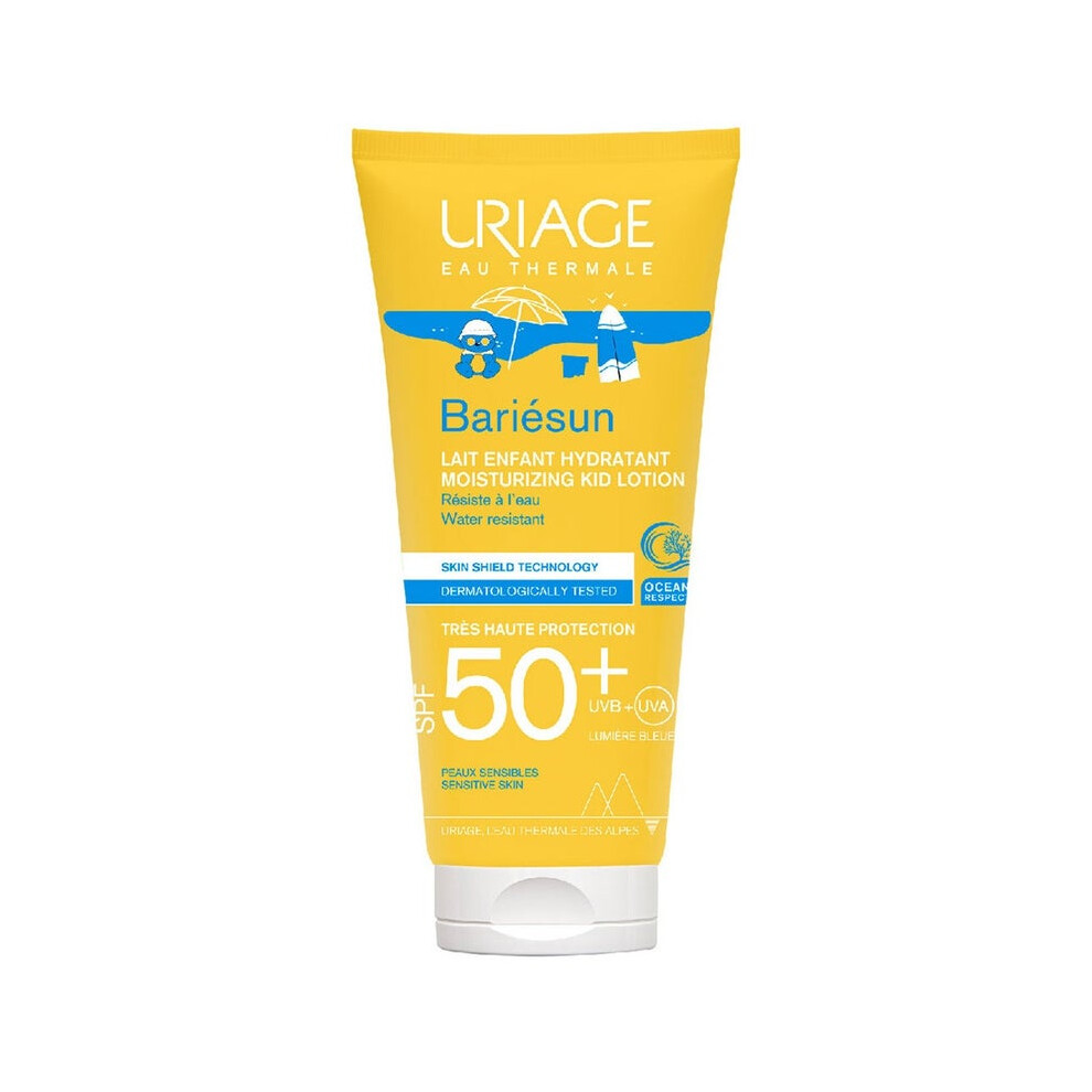 Uriage Bariesun SPF 50+ Sunscreen Lotion for Children 100ml | High Protection, Water-Resistant, Gentle & Safe for Sensitive Skin