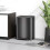 Homcom HOMCOM 2 x 30L Double Kitchen Bin, Pedal Bin with Soft-Close Lid, Black 1
