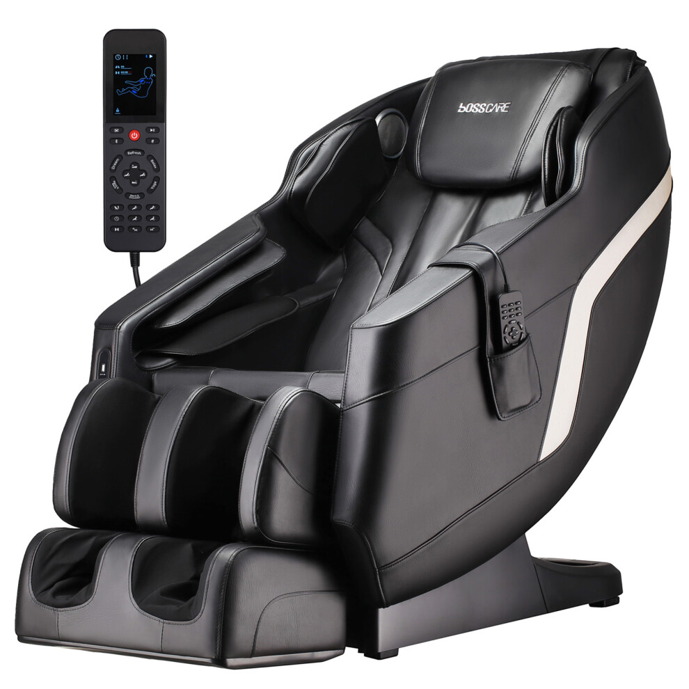 Zero Gravity Faux Leather Massage Chair with Bluetooth Speaker
