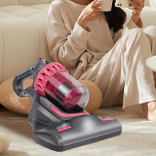 3-in-1 Mattress Vacuum Cleaner with UV Light, Washable HEPA Filter for Deep Clean Bedbugs, Mites, Hair,Sofa, Carpet, Cordless Handheld Household