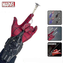 Ml Legends Spiderman Web Shooters Toys Spider Man Wrist Launcher Cosplay Peter Parker Accessories Props Gloves for Children Gift