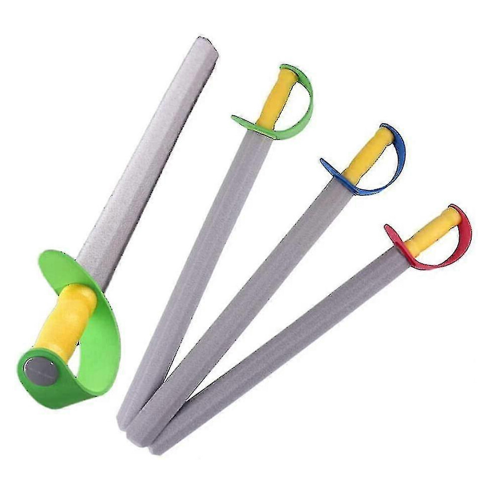 4pcs/set Creative Eva Foam Sword Knife Weapon Safety Performance Props Cosplay Costume Pretend Play