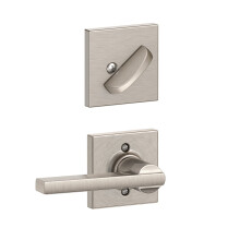 Schlage F59 LAT 619 COL Collins Trim Latitude Maniglia interna Set Leva Satin Nickel (solo met    interna)