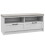 Homcom HOMCOM Shoe Bench with Removable Cushion, Open Compartments and Drawers 8