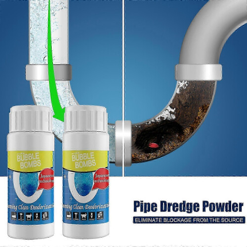 Jaysuing Pipe Unblocking Powder - Kitchen, Bathroom, Deodoriser - 100g - 4295583686086 1