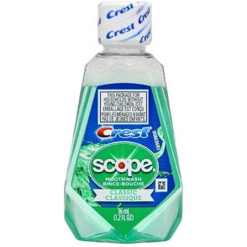 Scope Mundwasser in Reisegr    e, Classic Original Mint, 1,2 oz, 48er-Pack 2