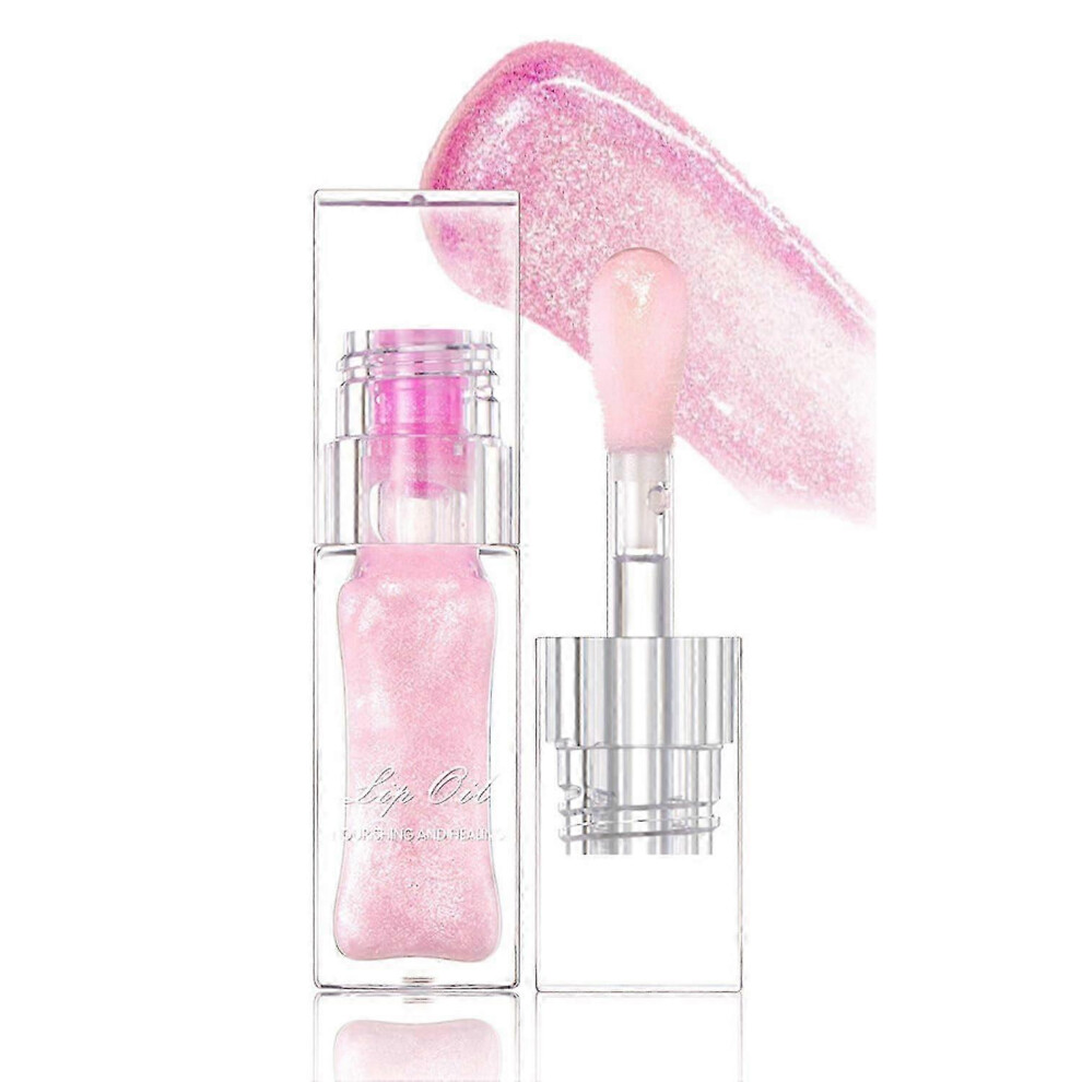(2 Pcs) Magic Color Changing Lip Oil V2,Color Changing Lip Oil,Moisturizing Transparent Plumping Lip Oil Tinted for Lip Care and Dry Lips-image-OPC-PG9ZQ5F-NEW