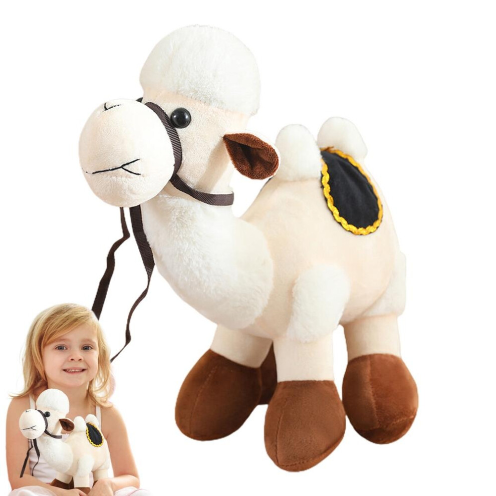 Photos - Other Toys Wildlife Plush Toy Soft Plush Doll Wildlife Cute Stuffed Animal Figurine Throw Pillow Desert Home Decor(White)