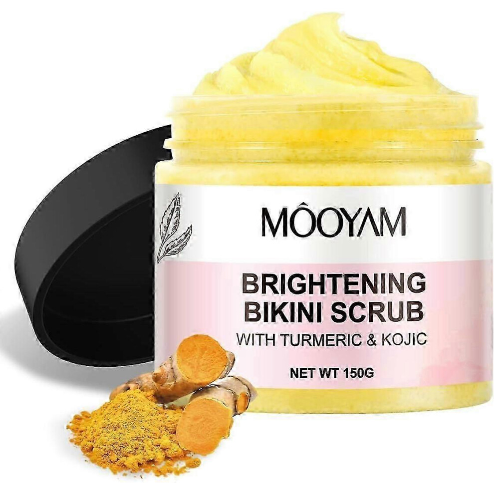 (3 Pcs) Bikini Area Exfoliator Exfoliating Body Scrub, Brightening Body Exfoliator Exfoliating Scrub, Body Exfoliant Shower Scrub Ingrown Hair Treatme