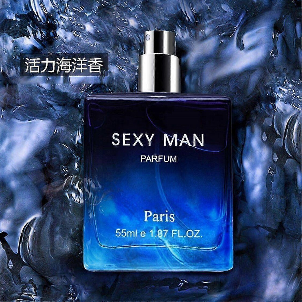 (2pcs) Men passion gentleman blue Cologne, lasting fresh charm light fragrance