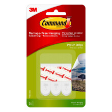Command Poster Strips Damage Free Hanging Poster Hangers No Tools Wa