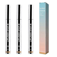 3Pcs Matte Lip Liner Long Lasting Waterproof Tint Contour Sexy Plumping Lip Pencil Non-Stick Peel Off Lipliner Beauty Makeup Cosmetic