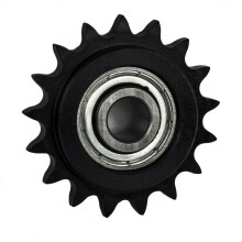 Jeremywell #40 Roller Chain Idler Sprocket 1/2 Bore Hardened 17 Tooth