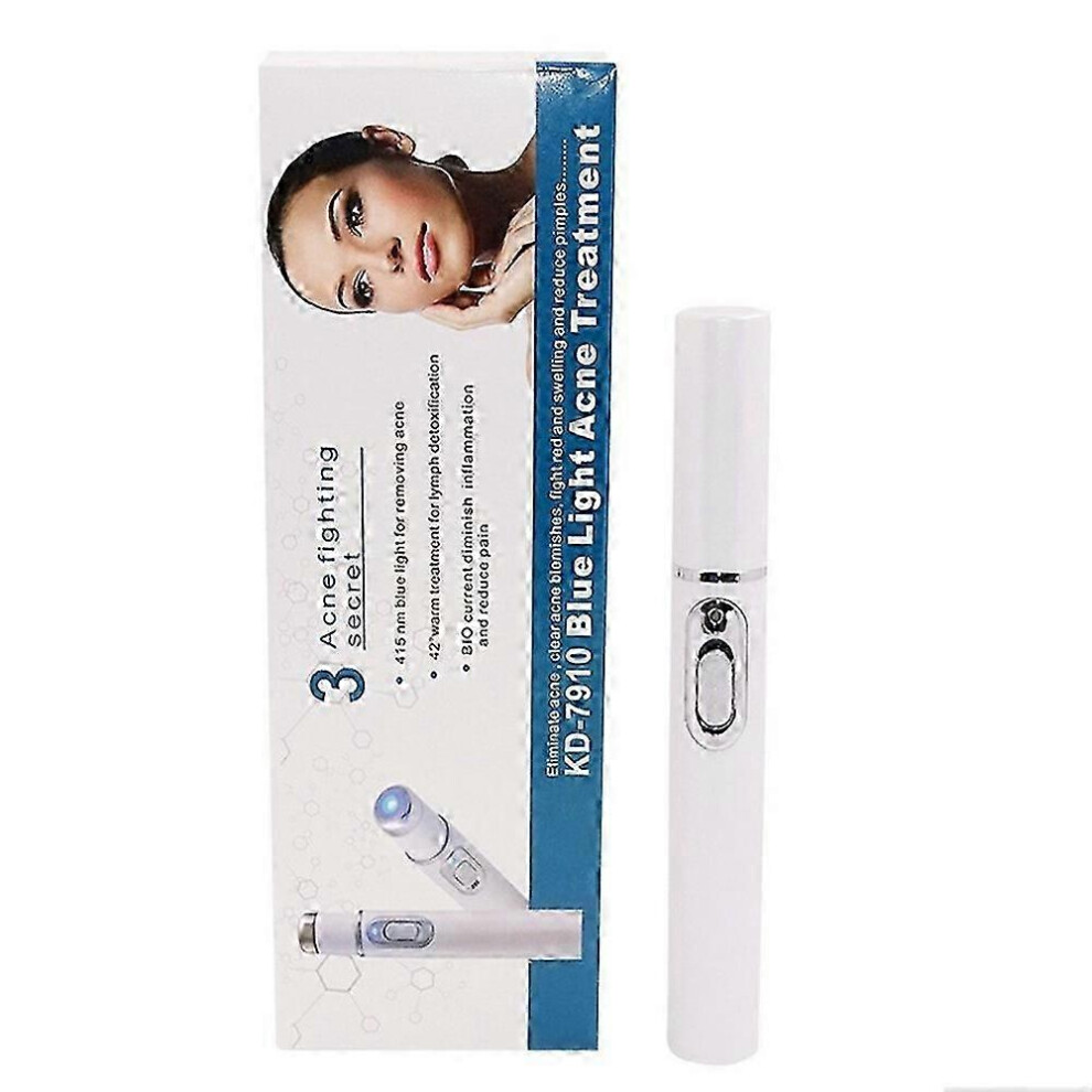 (1pc) Portable Blue Light Reshaping Laser Pen Varicose Vein Treatment Scar Removal Tool Freckle Acne Treatment Beauty Tool New