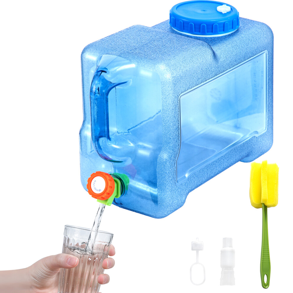 12L Camping Hiking Tap Container Storage Drinking Water Bottle Bucket