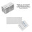 100Pcs Alcohol Wipes Disposable Sterilization Antibacterial First Aid Tool 3