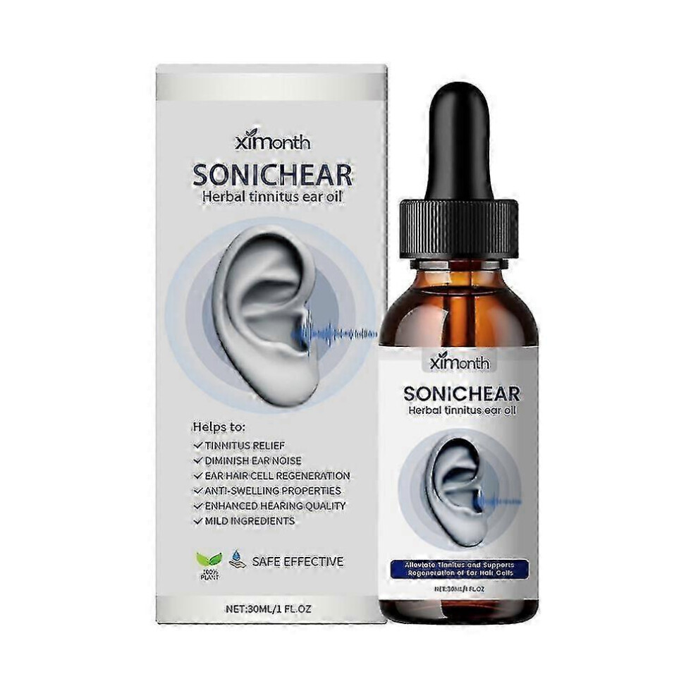 Tinnitus Ear Drops Itching Earache Hearing Tinnitus Symptoms Otitis Care Ear Relieving Oil 30ml