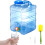20L Camping Hiking Tap Container Storage Drinking Water Bottle Bucket 1