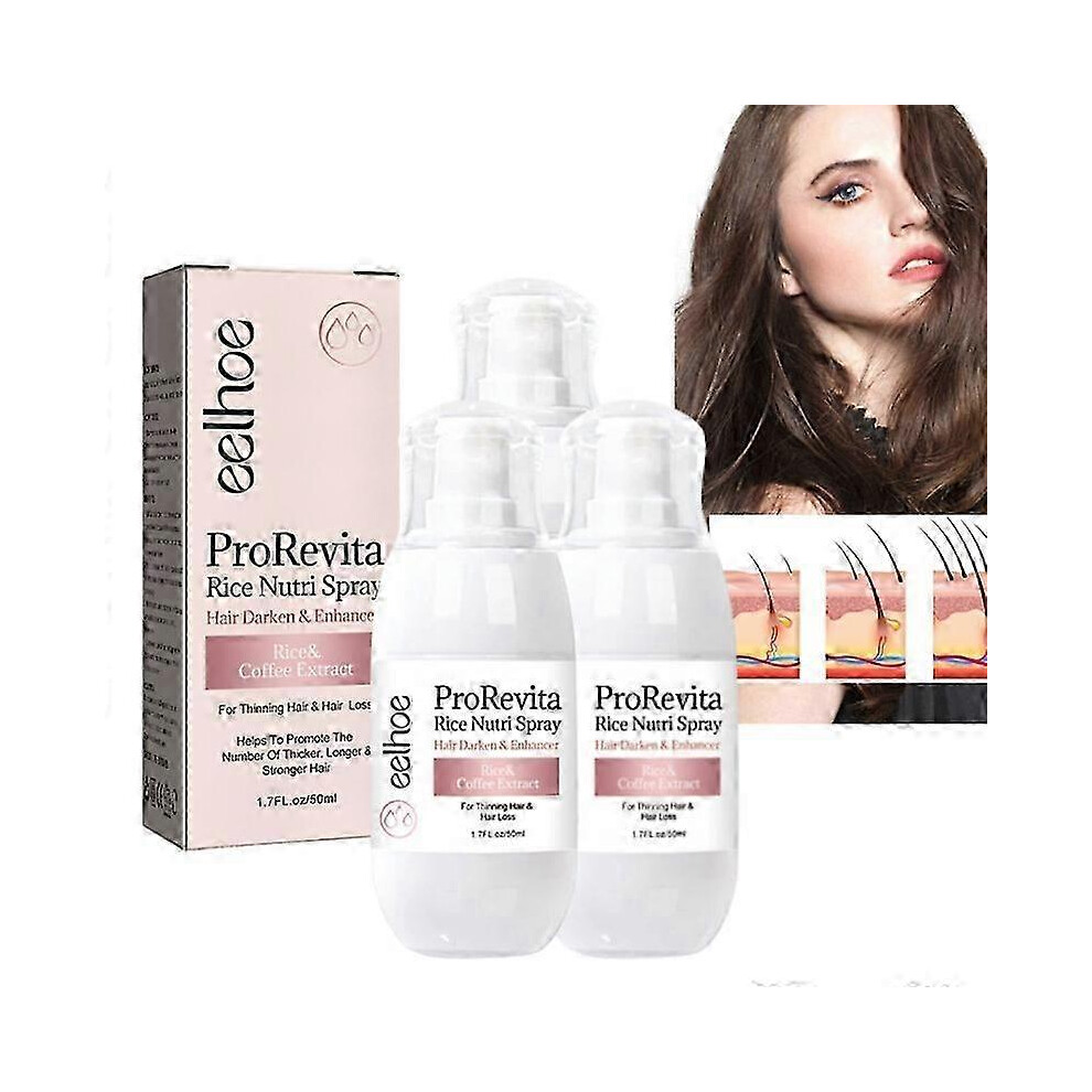 (3pcs) Zephta H-Regrow 2.0, Zephta Hair Regrowth, Prorevita Rice Nutri Spray for Hair