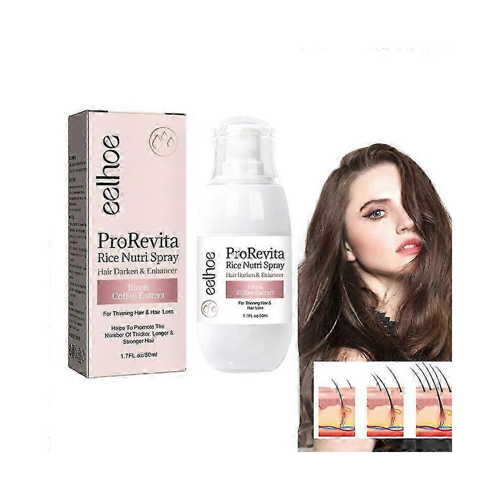 (1pcs) Zephta H-Regrow 2.0, Zephta Hair Regrowth, Prorevita Rice Nutri Spray for Hair