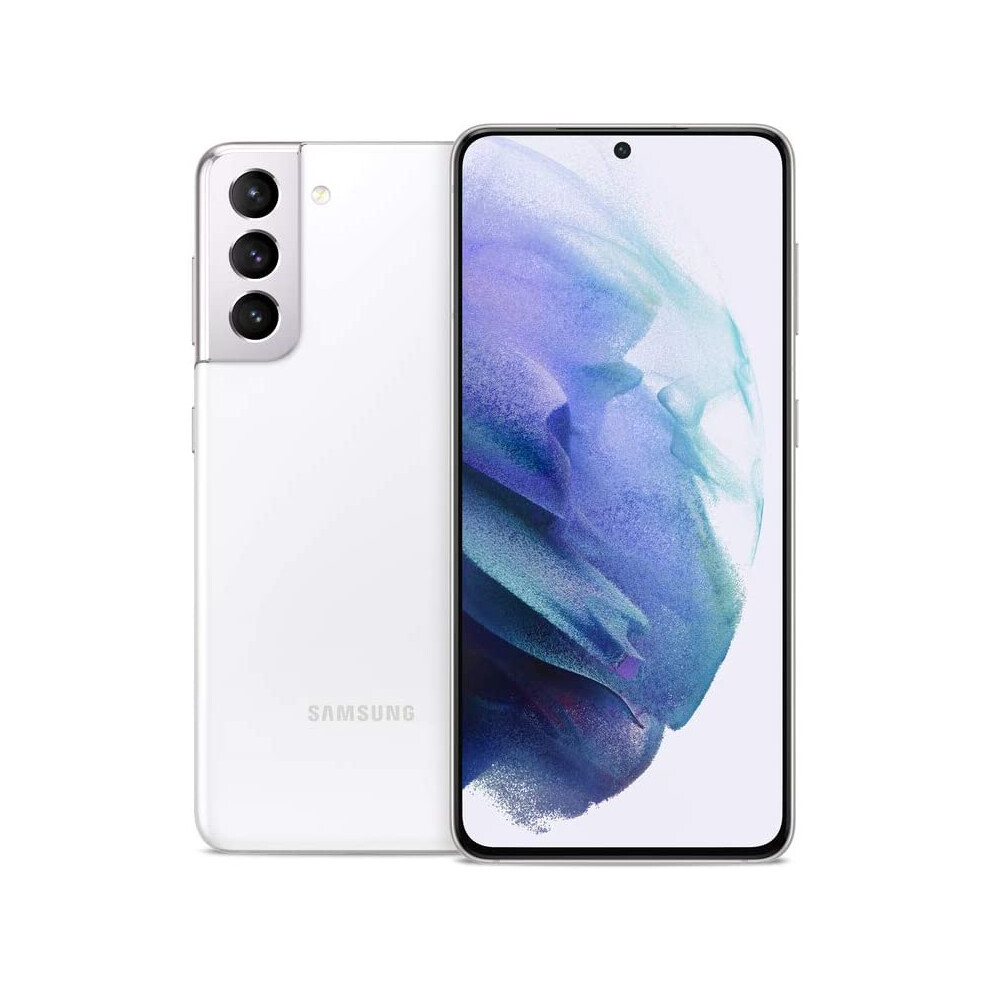 Samsung (White) Galaxy S21 Sm-G991u 5G Unlocked Smartphone 8+128Gb White