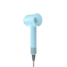 (blue) (Dyson style) high speed travel professional hair dryer professional version (including 5 magnetic nozzles) non-Dyson brand