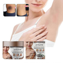 Jaysuing Black Acanthus Coffee Body Scrub, Armpit Joints, Brightening Skin, Cleansing, Exfoliating, Beautifying Skin BF - -8014870006323