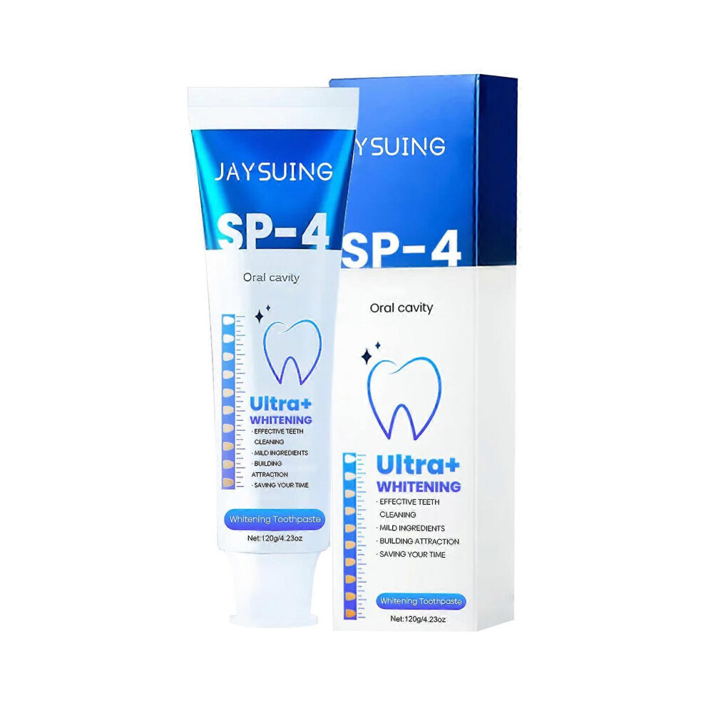 Yellow Jaysuing Whitening Toothpaste Cleaning Teeth Teeth Stain Whitening - 120G
