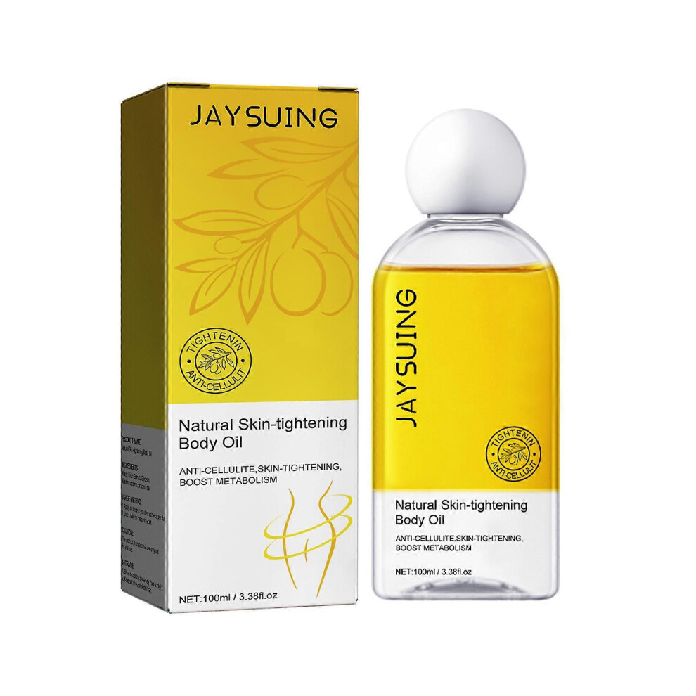 Jaysuing Firming Skin Body Oil Massage Firming Body Skin Anti- Peel Moisturizing Slimming Skin Beauty Oil - 100Ml Orange