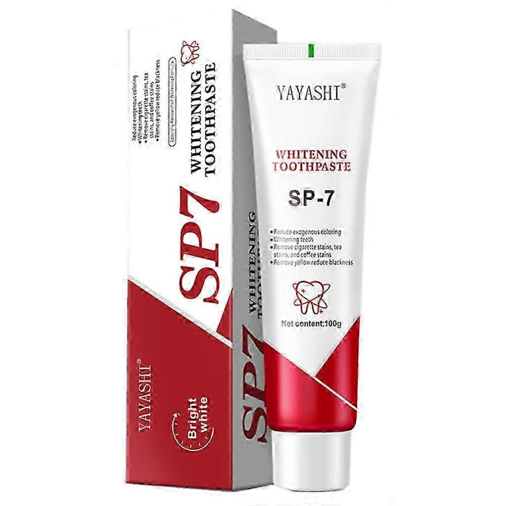 SP7 Probiotics Shark Brightening White Toothpaste Fresh Breath To Yellow 1-3pcs