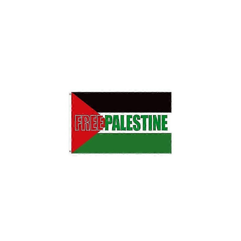 Free Palestine Flags I Stand with Palestine Flag 3x5 Ft Palestinian National Flag with Brass Grommets Indoor Outdoor Decor