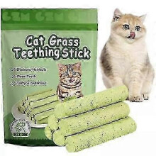 1-3X Pet Cat Grass Stick Cat Grass Stick Hair Removal Ball Mild Hair Removal