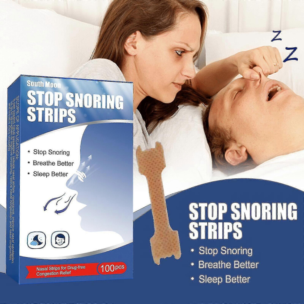 South Moon ventilation nasal patch for adults and children to expand nasal cavity, prevent snoring and stop snoring, nasal congestion and ventilation-