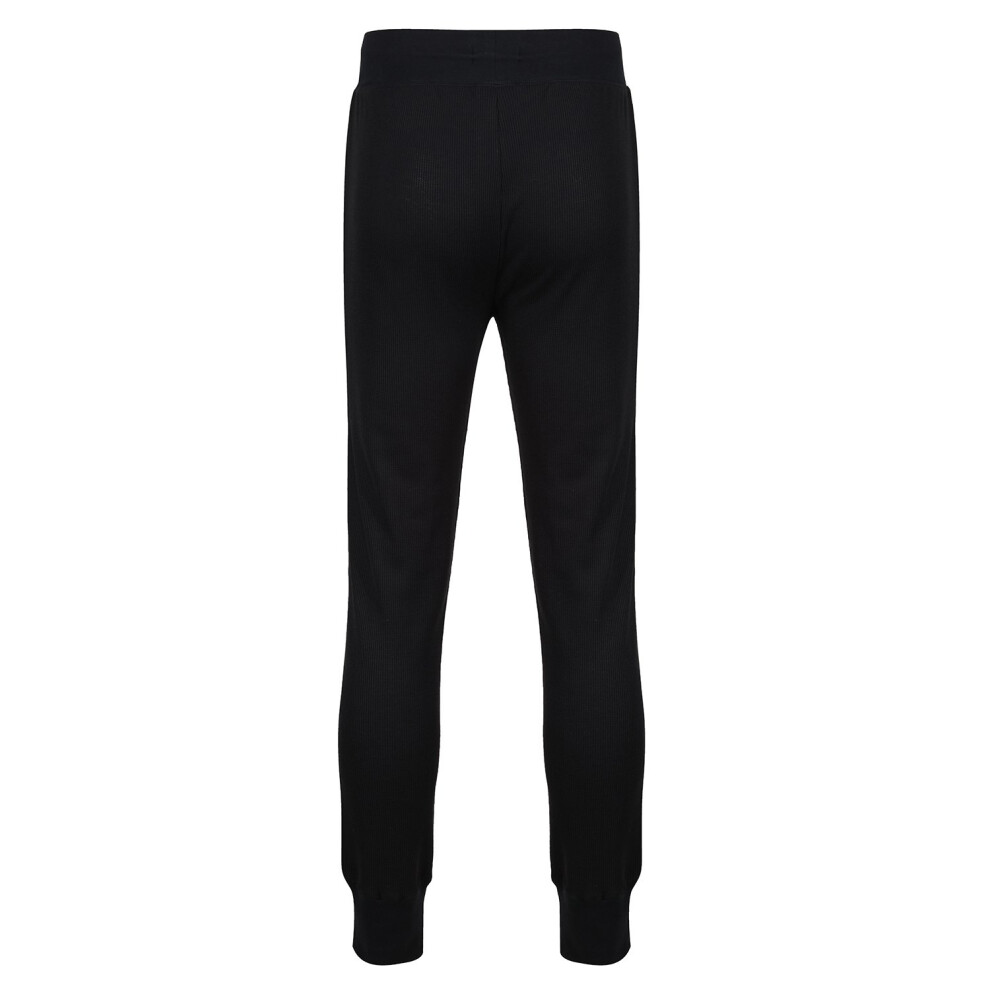 (Black, Small) DKNY Waffle Lounge Pant CHASERS