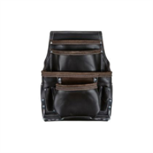 BlueSpot Tools Oil Tanned Single Leather Rigger Bag - Black