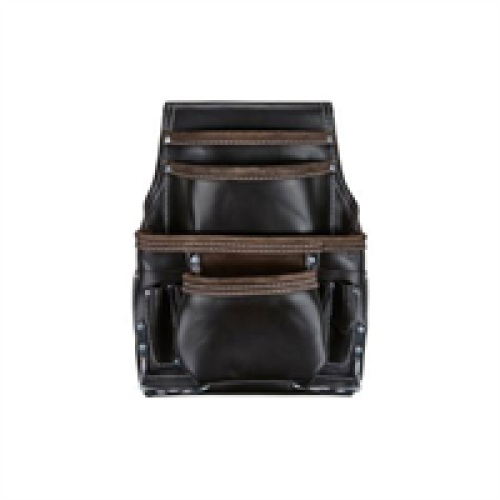 BlueSpot BlueSpot Tools Oil Tanned Single Leather Rigger Bag - Black