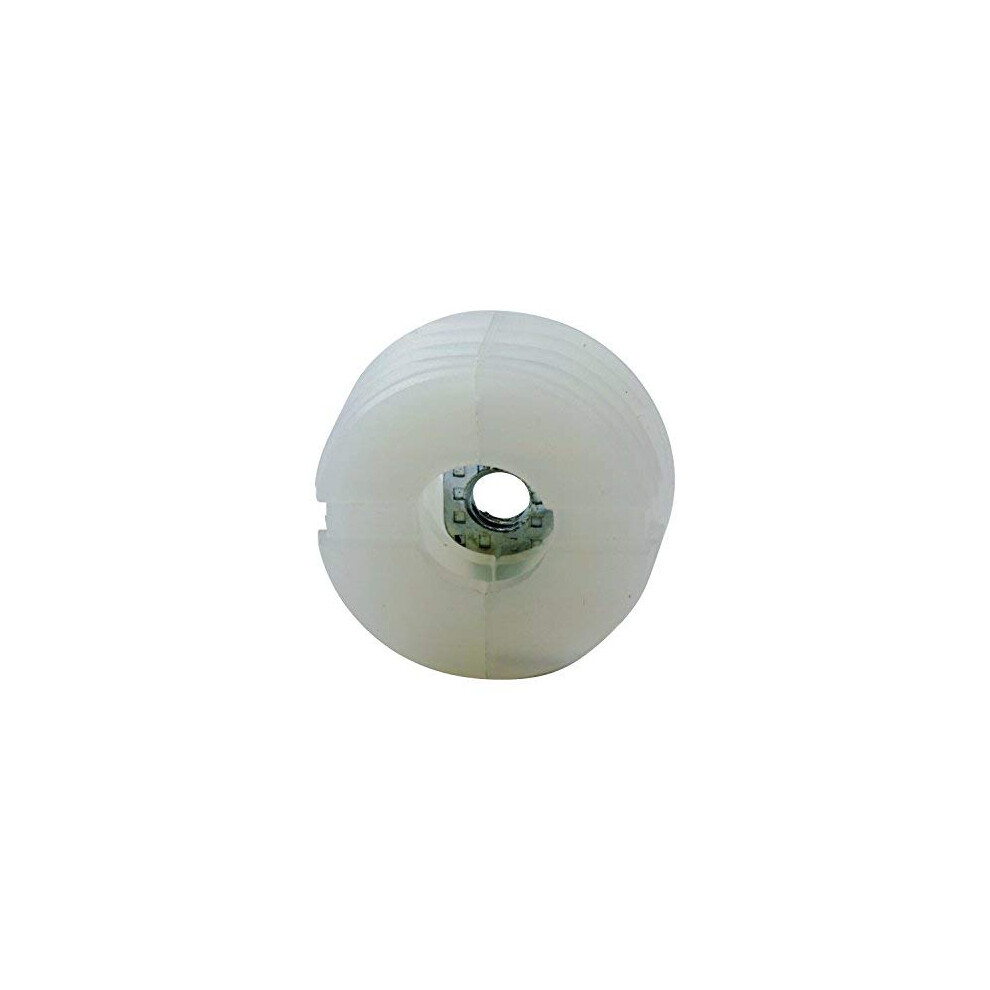 10 Pack Rok Hardware 20mm Diameter Plastic 4 Sided Drawer Front Adjust