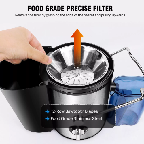 Juicer Machine Juice Maker Whole Fruit Extractor Centrifugal 500ML 1