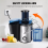 Juicer Machine Juice Maker Whole Fruit Extractor Centrifugal 500ML 4
