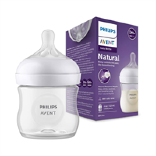 Philips AVENT Philips Avent Natural Response Baby Bottle 125ml - Transparent