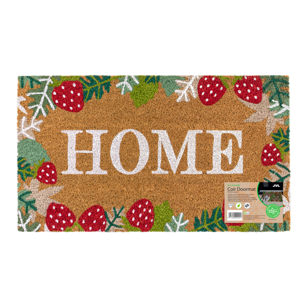 Jvl Latex Coir - Strawberry Fields 40X70cm - - Size: 40x7 - Image 6